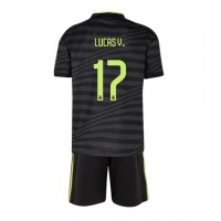 Real Madrid Lucas Vazquez #17 Fußballbekleidung 3rd trikot Kinder 2022-23 Kurzarm (+ kurze hosen)